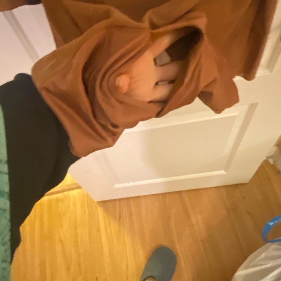 Popilush Shapewear Long Sleeve V-Neck Ruched Bodycon Midi Dress
Brown / XL - Picture 11 of 13